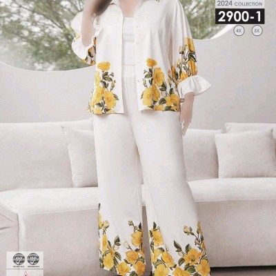 ست بلوز شلوار مجلسی سایز بزرگ 2900