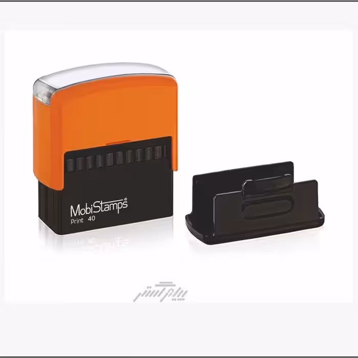 مهر ژلاتینی با دستگاه اتوماتیک mobi c40
