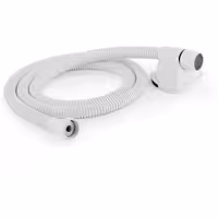 شلنگ توالت سفید.رنگ سفید الکتروستاتیک