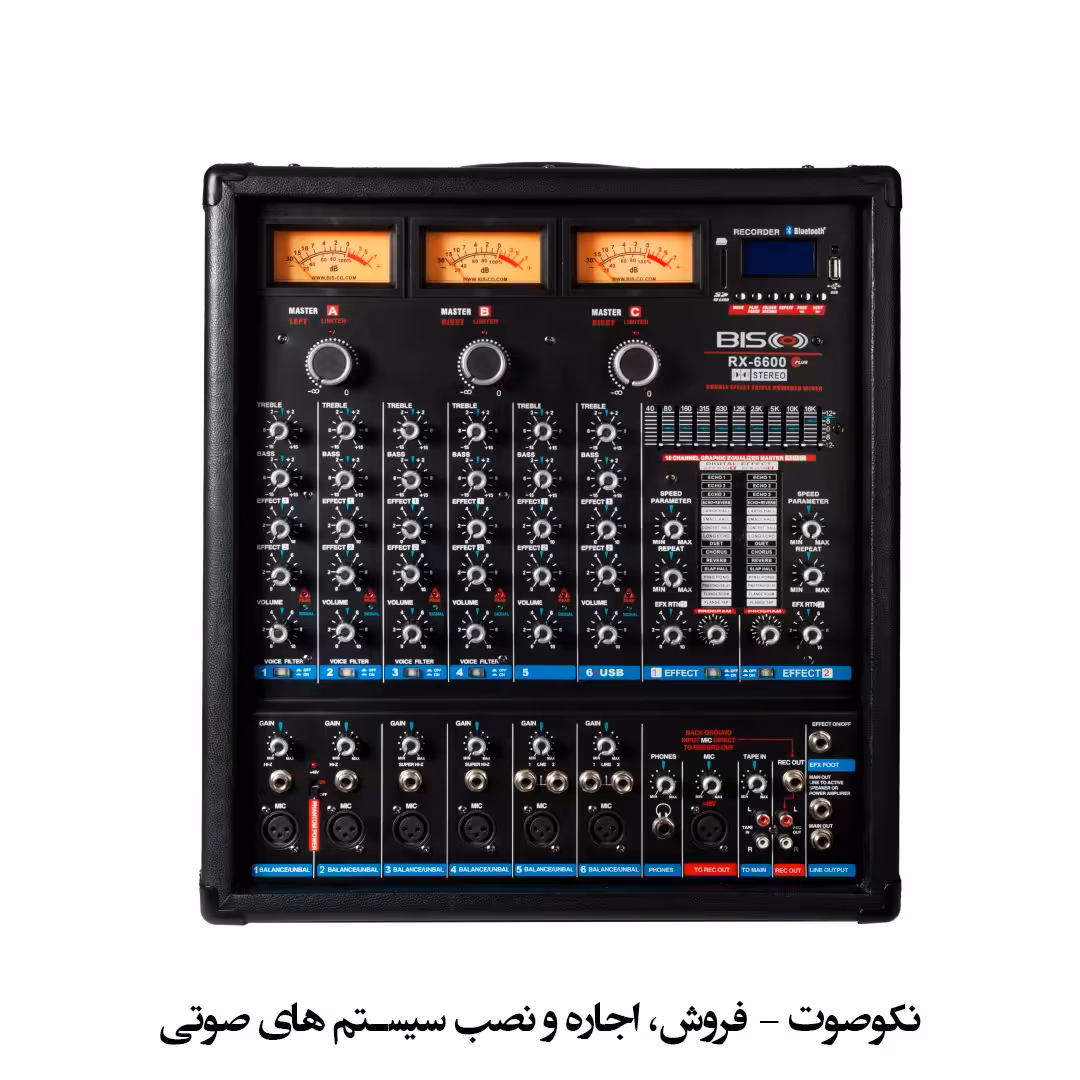 پاورمیکسر بیسکو BISCO RX-6600