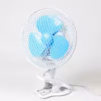 پنکه گیره دار و رومیزی برقی پنکه کلیپسی برقی پنکه رومیزی گیردار  پره 18 سانتیمتر