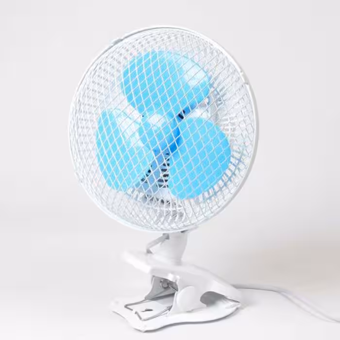 پنکه گیره دار و رومیزی برقی پنکه کلیپسی برقی پنکه رومیزی گیردار  پره 18 سانتیمتر