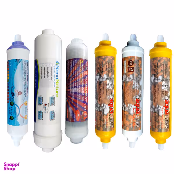 فیلتر تصفیه کننده آب مدل REFILL - AC6N بسته 6 عددی