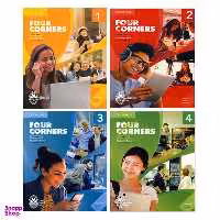 کتاب Four Corners 2nd Edition اثر Jack C. Richard And David Bohlke انتشارات اشتیاق نور 4 جلدی