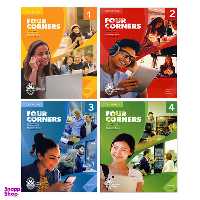 کتاب Four Corners 2nd Edition اثر Jack C Richard And David Bohlke انتشارات اشتیاق نور 4 جلدی