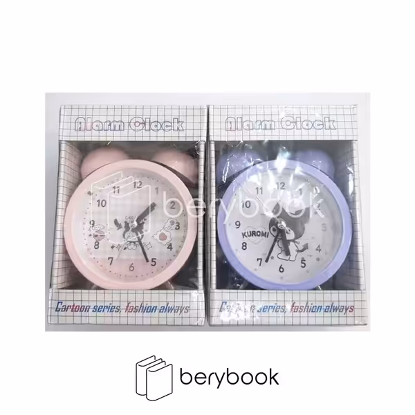 huari / ساعت رومیزی / زنگ دار فلزی / طرح کرومی