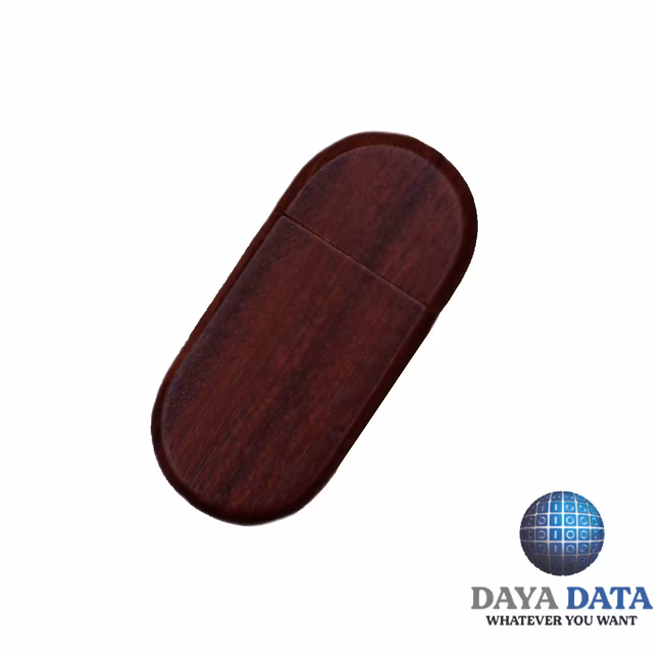 فلش مموری ست لوکس چوبی مدل WO1000-2 ظرفیت 16gb-USB2