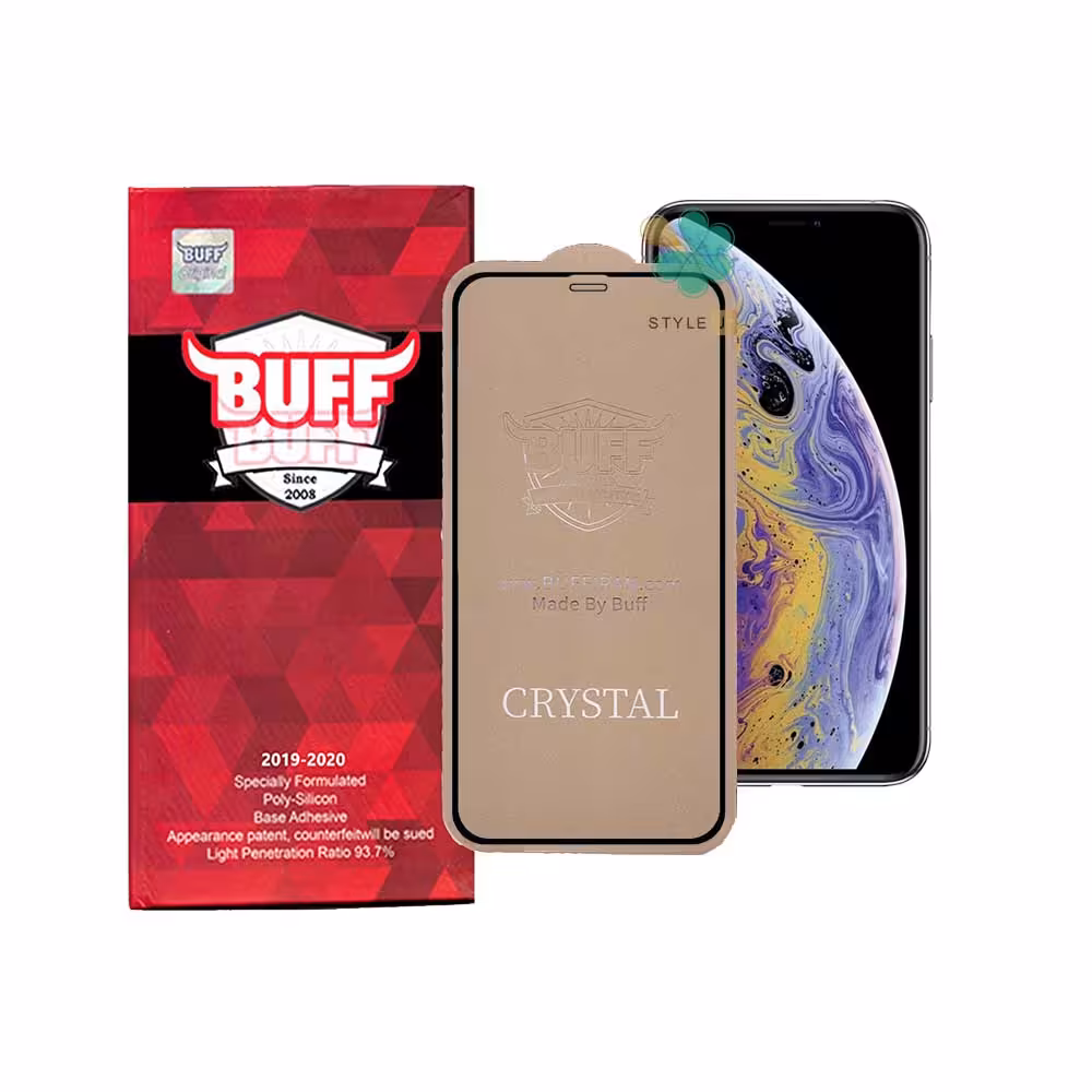 گلس برند بوف گوشی آیفون Apple iPhone XS Max مدل Crystal