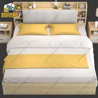تخت خواب دونفره کد BDP26 - فروشگاه سه گامه