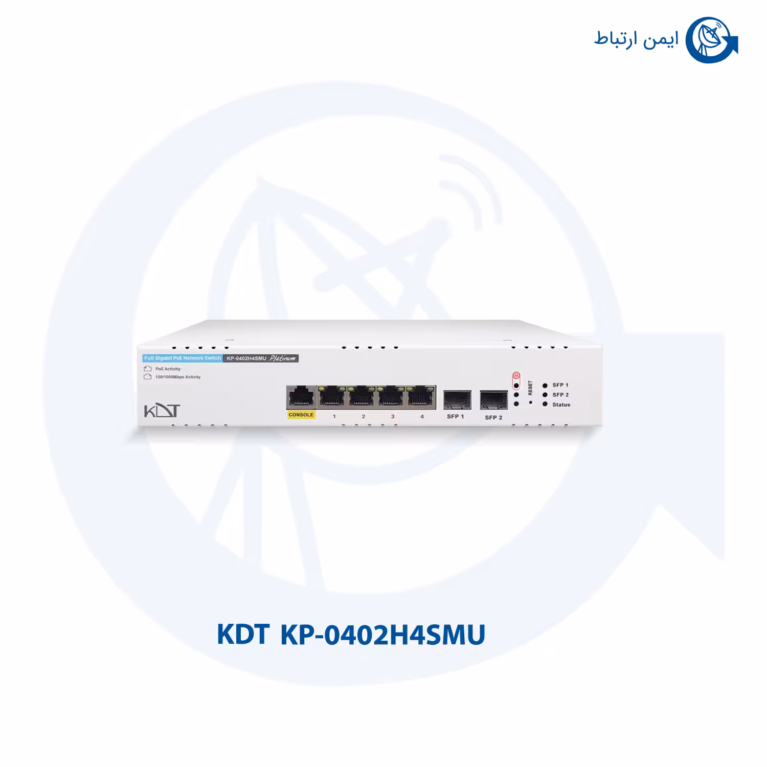 سوئیچ شبکه کی دی تی KP-0402H4SMU