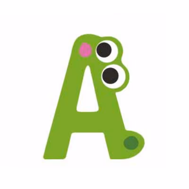 حرف A چوبی classic world 4403