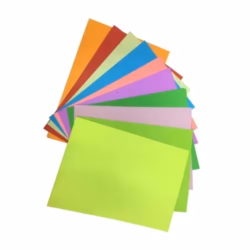 کاغذ رنگی مدل 7598 سایز A4 بسته 20 عددی