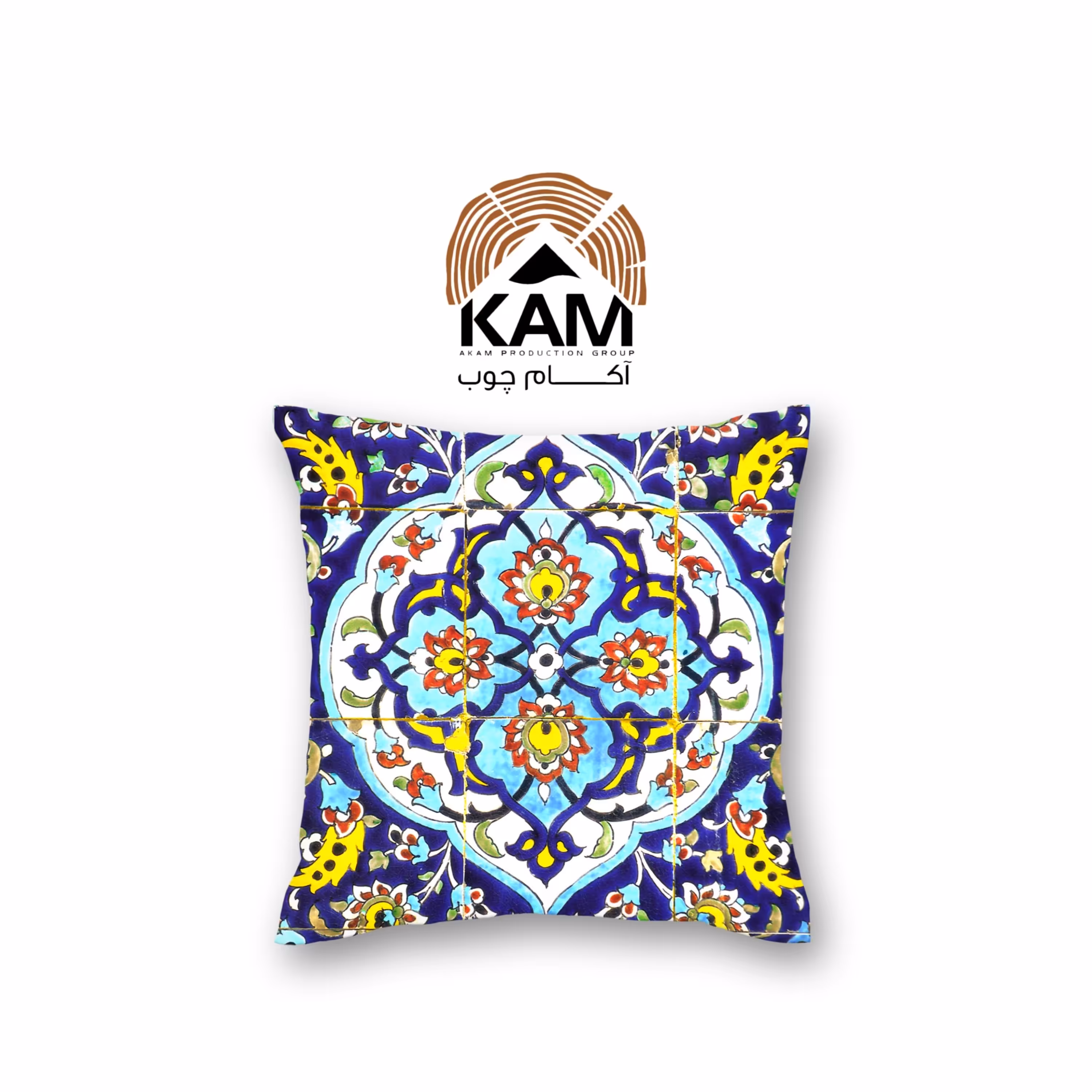 کوسن کوچک آکام چوب مدل AK22 (سایزکوچک 35x35)