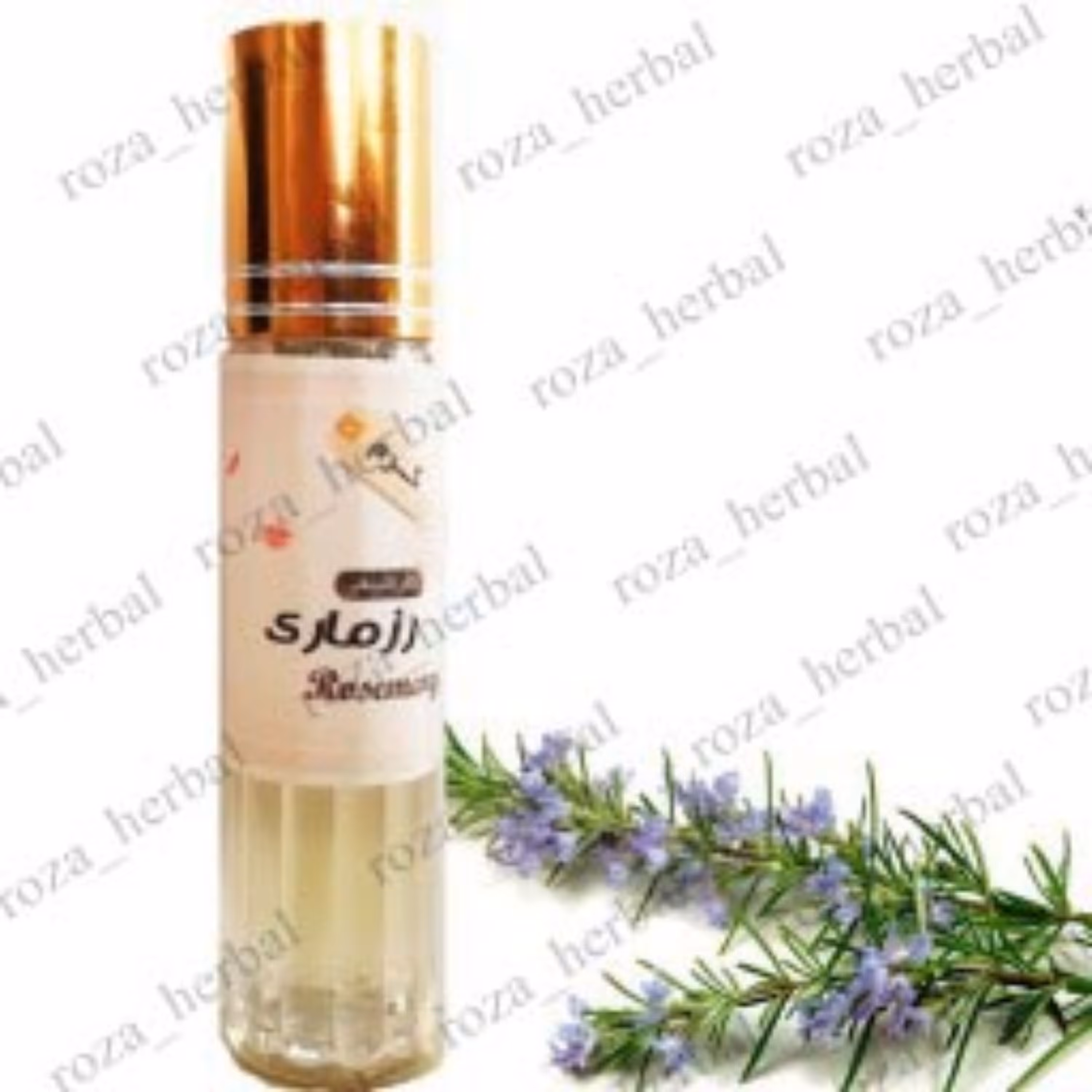 عطر طبیعی رزماری 4 سی سی ( گرم رایحه نسبتاً خنک)