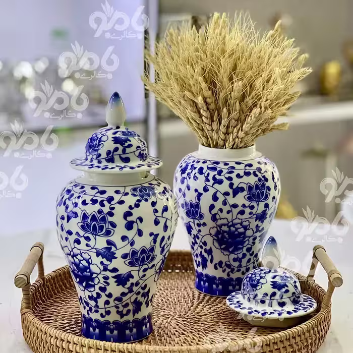 بانکه سرامیک جینجر جار قلم آبی 441/6