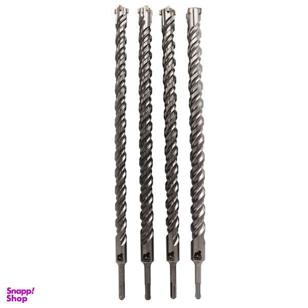 مجموعه 4 عددی مته 4 شیار الماسه مدل گوریلا کد YPT-22242628-460