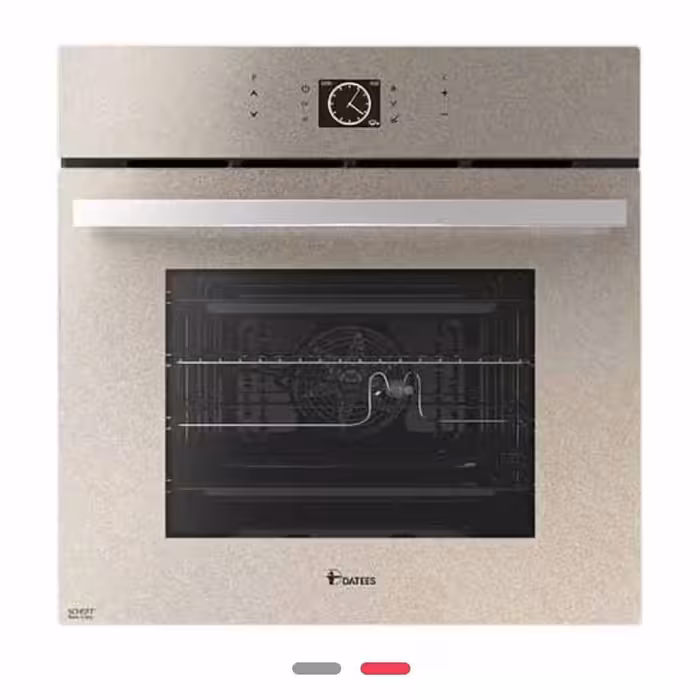 فر برقی داتیس DF675بژ  دارای سنسور پخت گوشت و فن کانوکشن جهت پخت یکنواخت 
