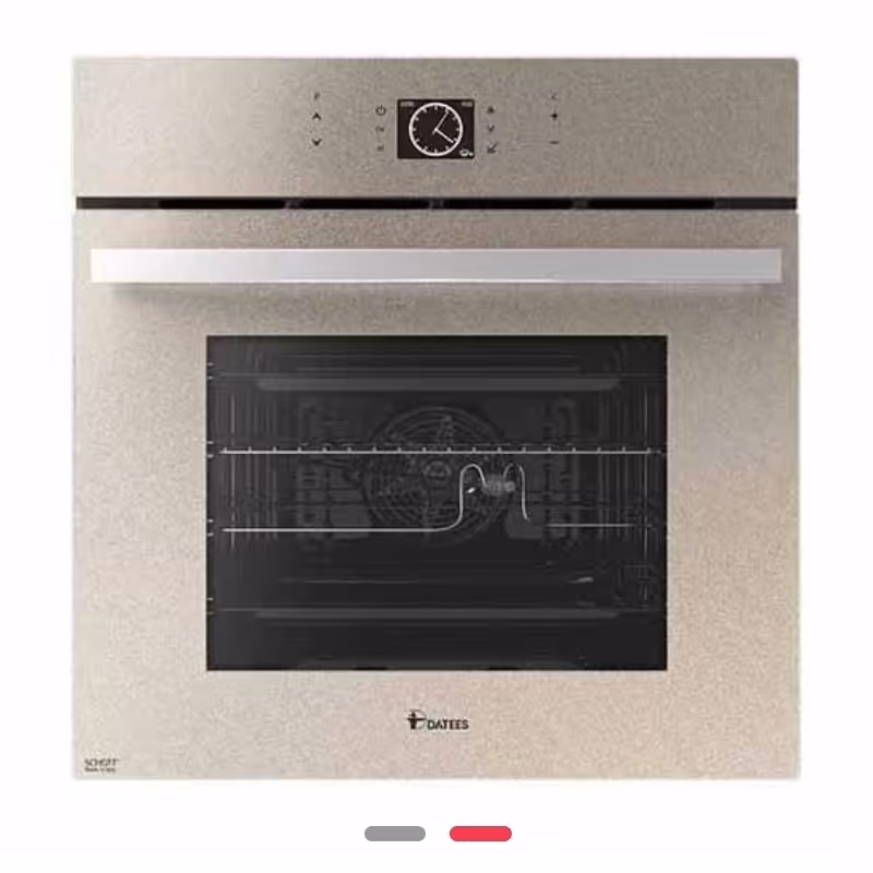 فر برقی داتیس DF675بژ  دارای سنسور پخت گوشت و فن کانوکشن جهت پخت یکنواخت 