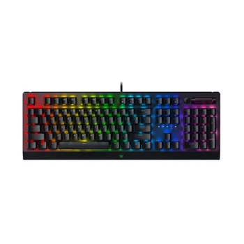 صفحه کلید گیمینگ باسیم ریزر مدل BlackWidow V3 • سوئیچ زرد