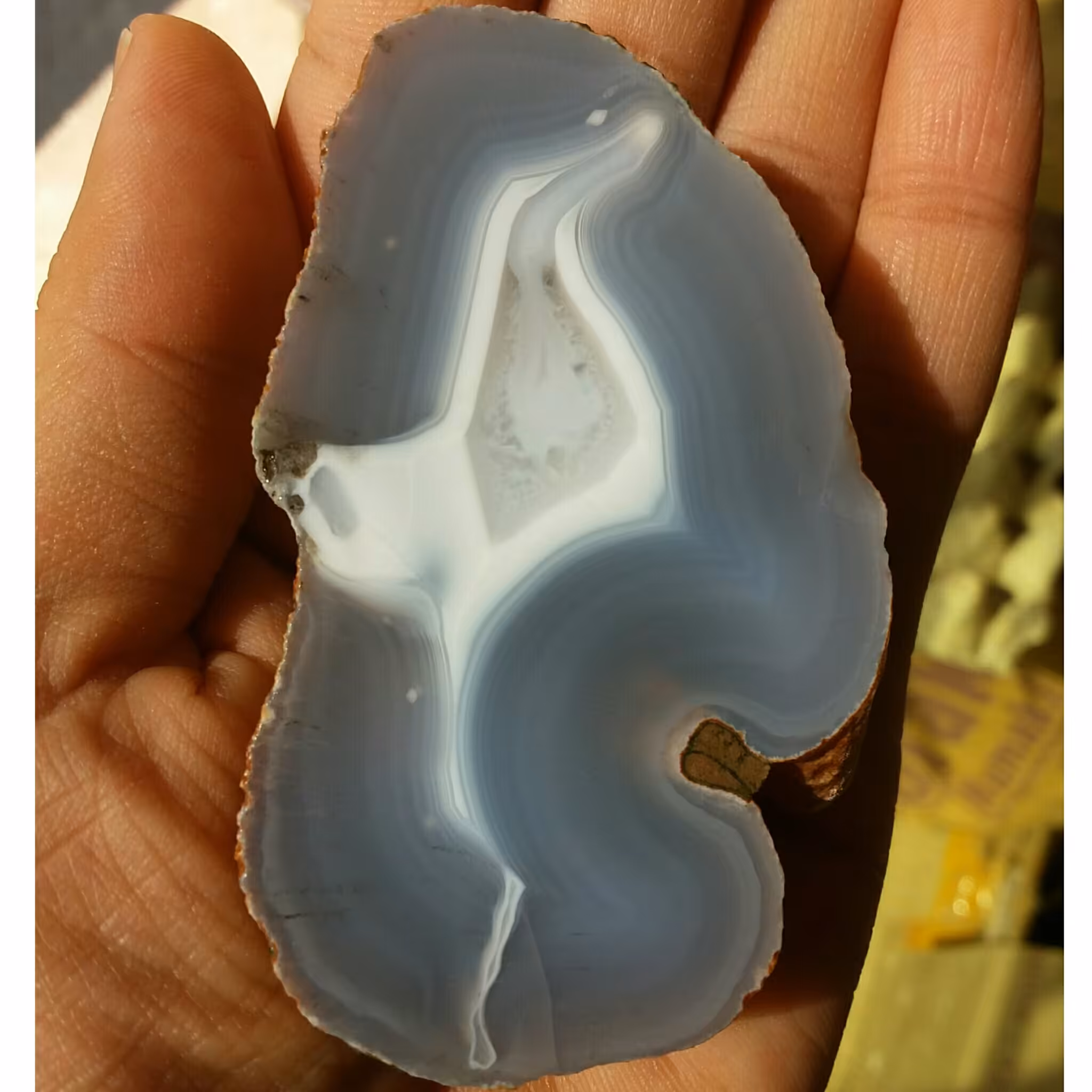 اسلایس سنگ راف عقیق سلیمانی 3بعدی محشر 100در100 طبیعی خااااص