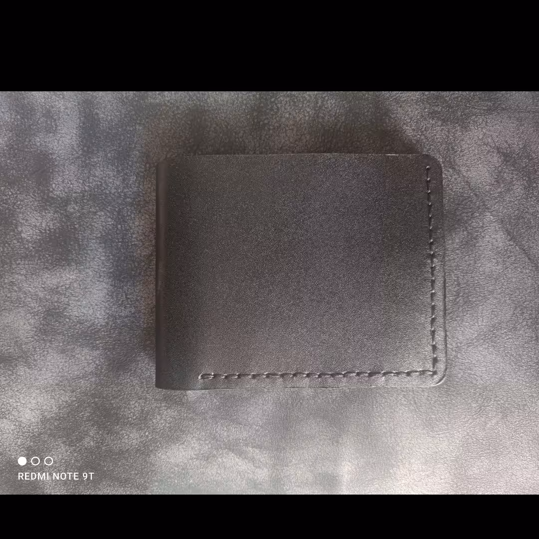 کیف پول جیبی چرم گاو دستدوز