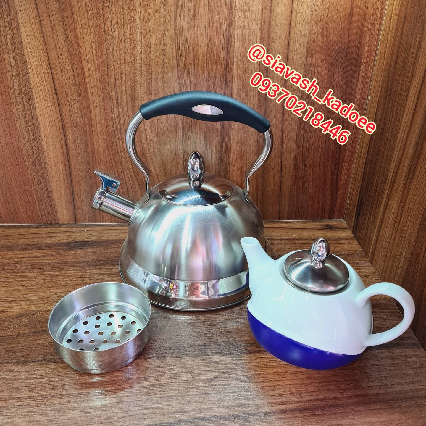 کتری و قوری صوتی خارجی ( چایساز ، سماور )