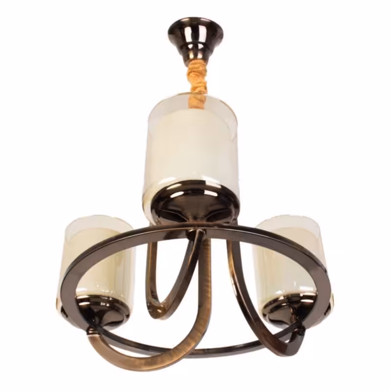 لوستر 3 شعله رینگی