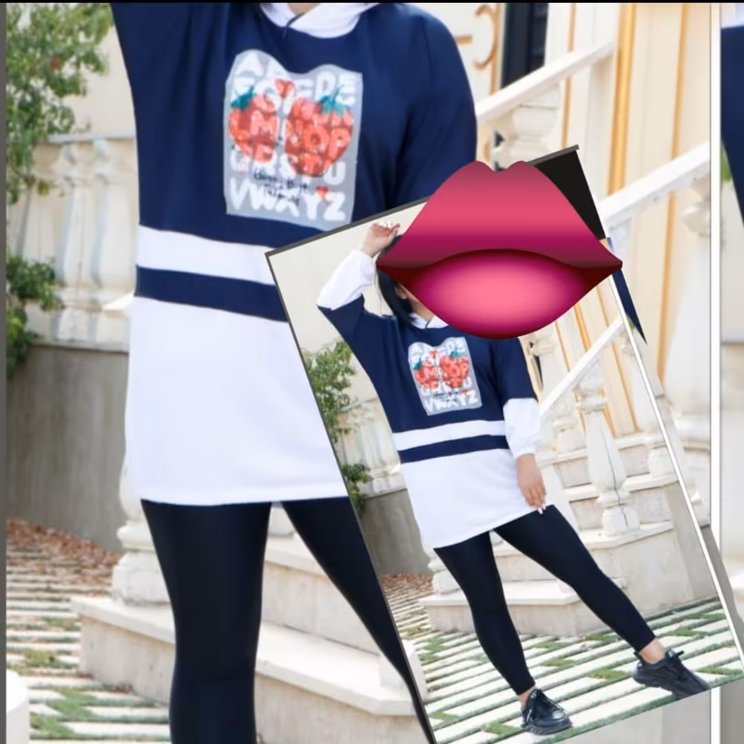 هودی کلاه دار تکه دوزی