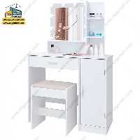 میز آرایش لامپ دار کد DMP134 - فروشگاه سه گامه