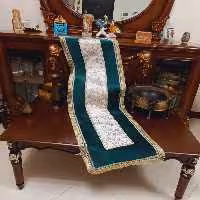 رانر مخمل کلاسیک یراق دوزی 40 در 140