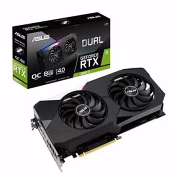 کارت گرافیک ایسوس Dual GeForce RTX 3060 TI V2 OC Edition 8G