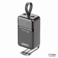 پاور بانک 30000 میلی آمپر فست شارژ با کابل داخلی کانفلون مدل Konfulon A55Q