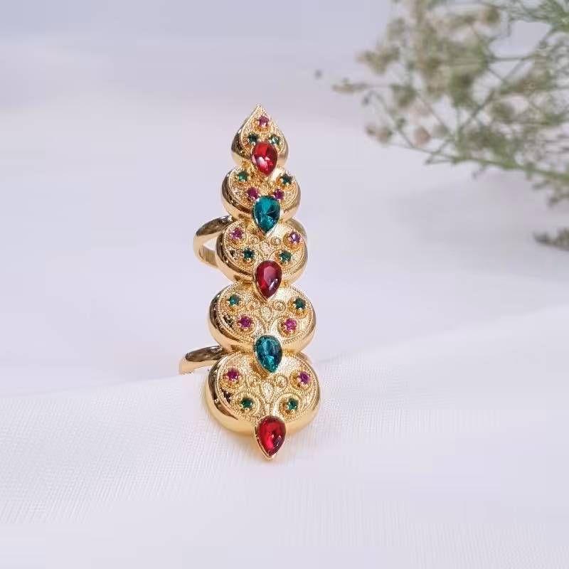 انگشتر خلیجی، رنگ ثابت، ضد حساسیت