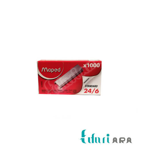 سوزن منگنه مپد کد 324405 سایز 246 بسته 1000 عددی