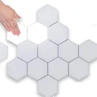 چراغ ال ای دی لمسی مدل هگزا 10 عددی
