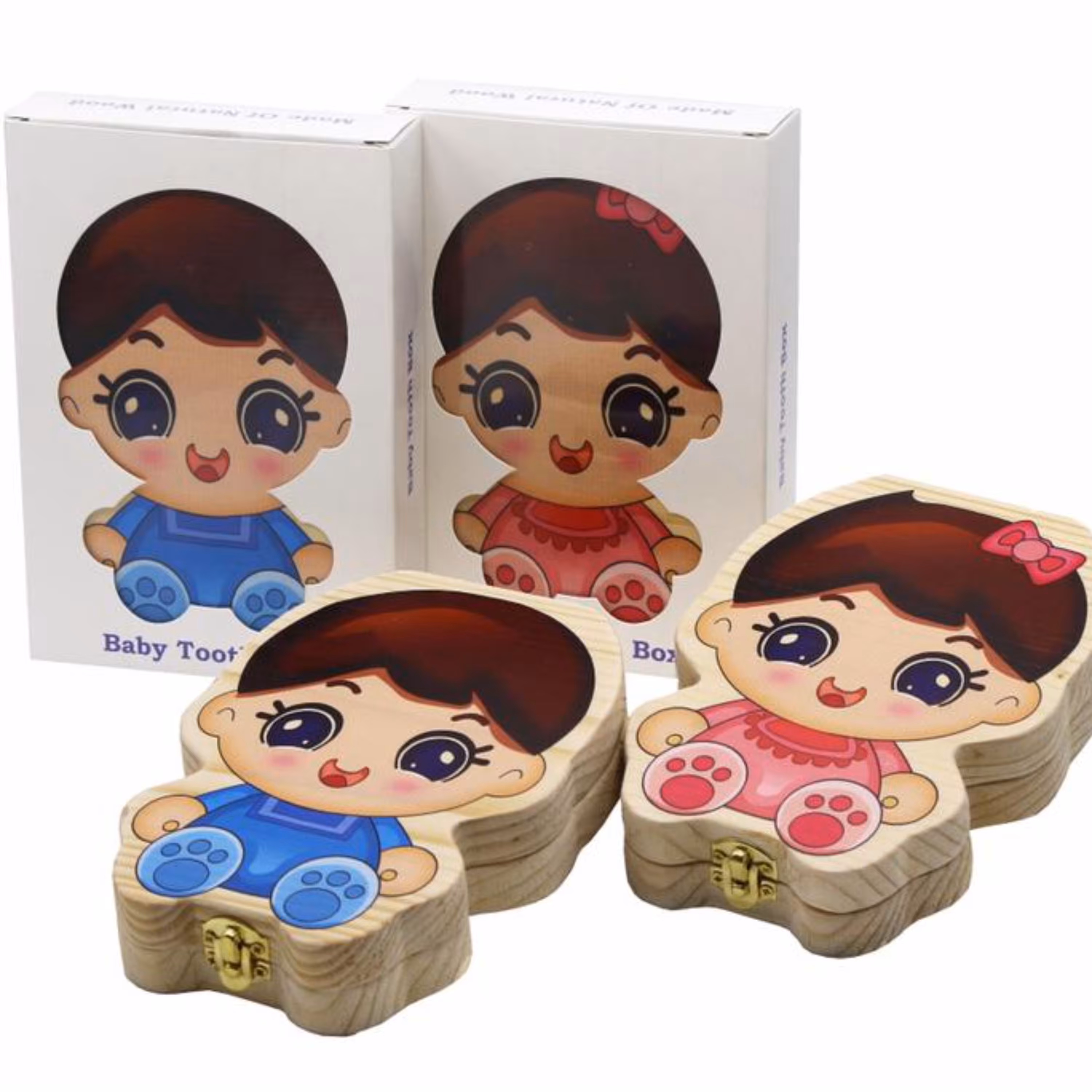 جعبه نگهداری دندانهای شیری برای کودکان