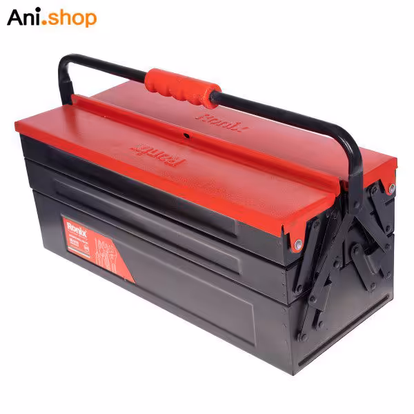 جعبه ابزار فلزی اتوماتیک 50 سانتی متر 3 طبقه سری ایران کد 9175