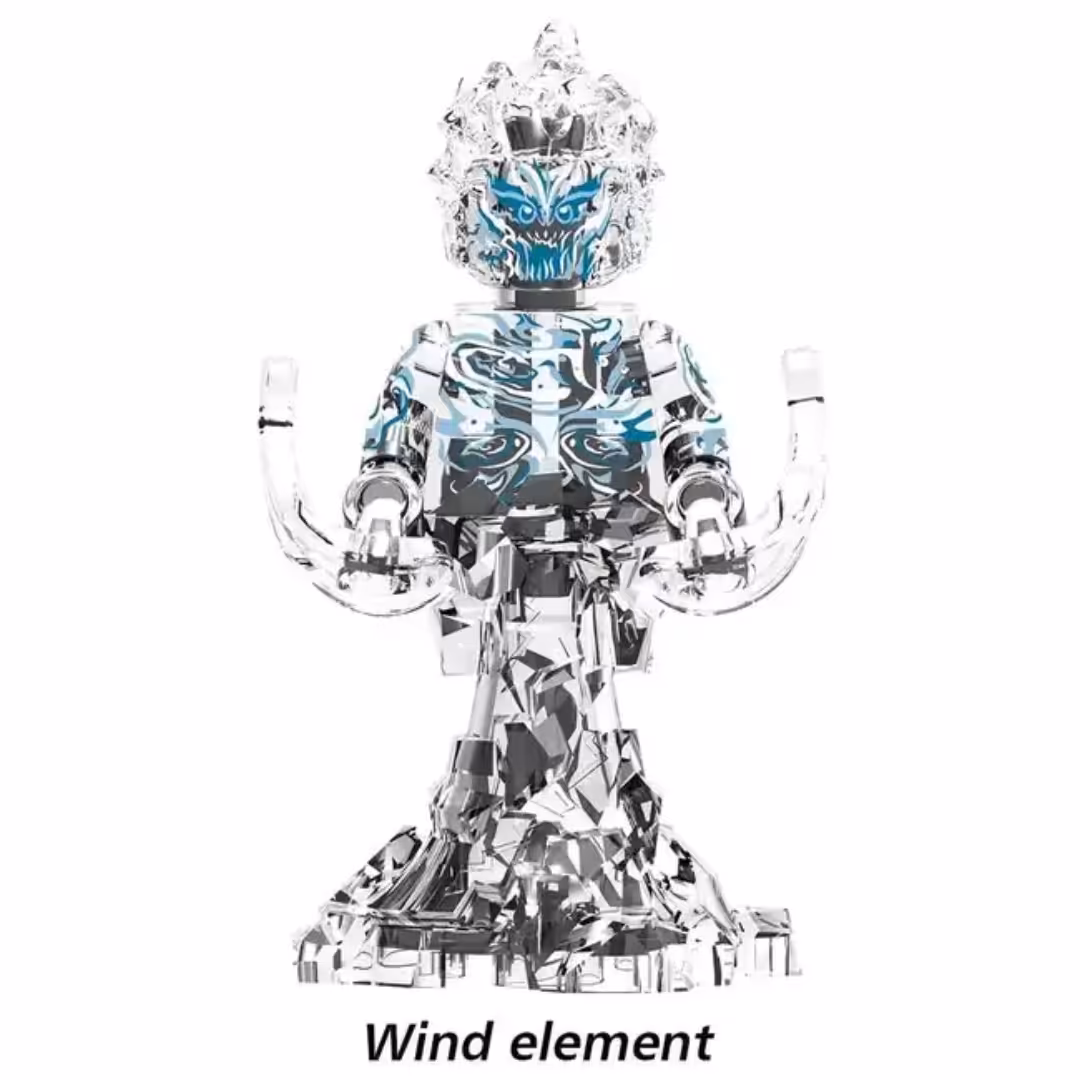 لگو مینی فیگور شیشه ای عنصر باد