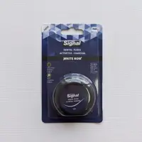 نخ دندان زغالی سیگنال مدل white now بسته 50 متری