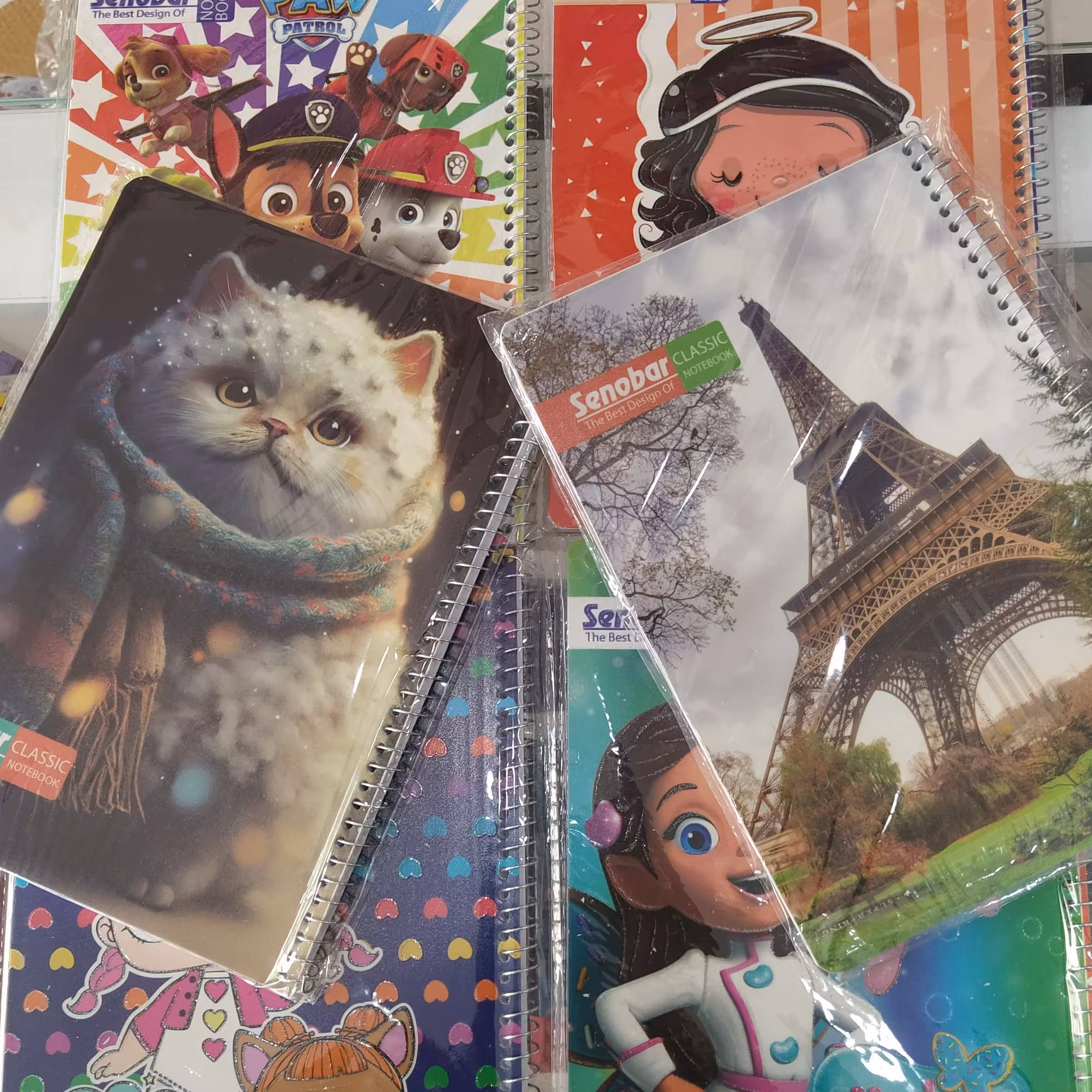 دفتر 50برگ صنوبر