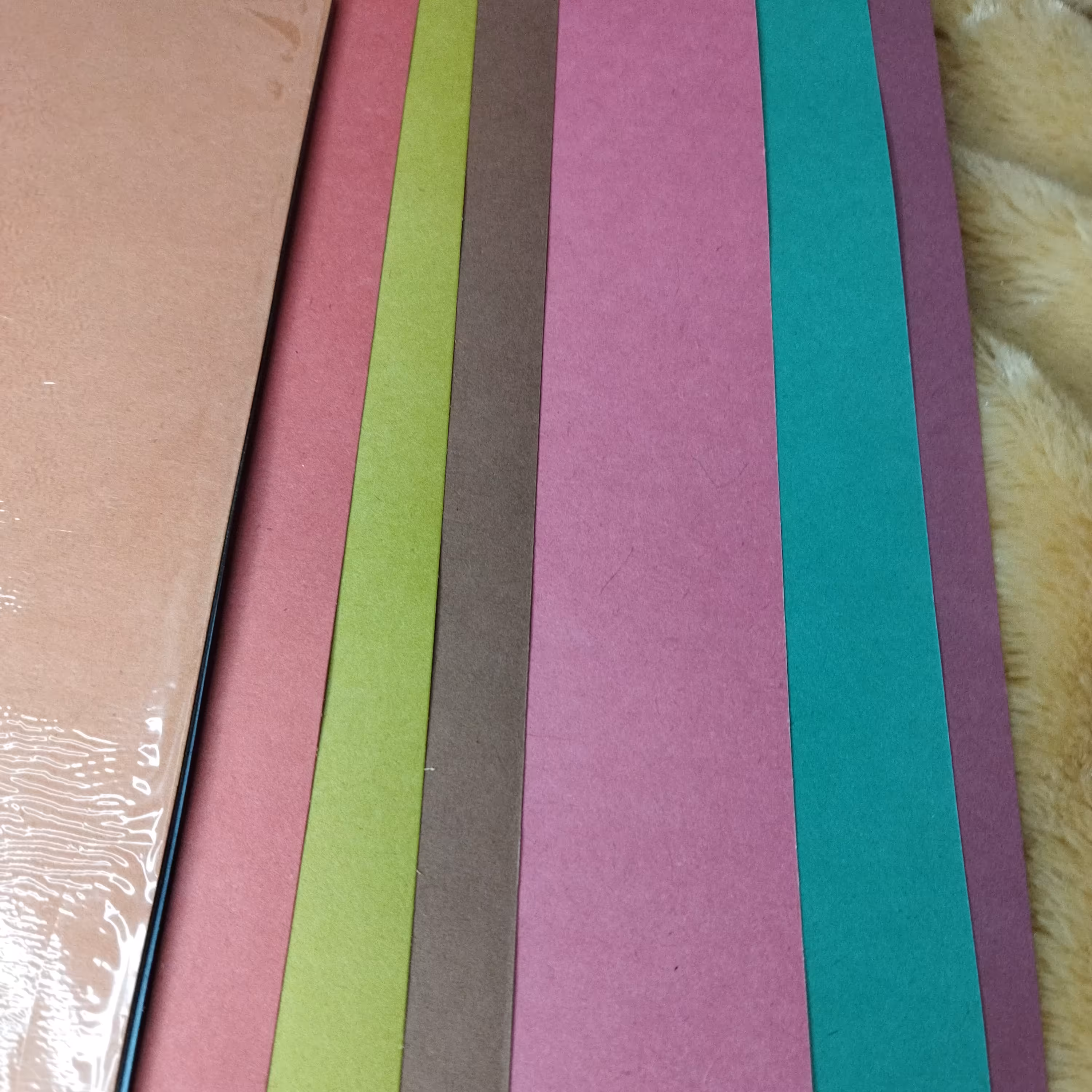 مقوا رنگی در بسته بندی 10 عددی، دارای 10 رنگ مختلف