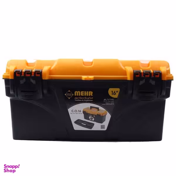 جعبه ابزار پلاستیکی مهر پلاستیک (Mehr) مدل CO16 سایز 41 سانتی متر