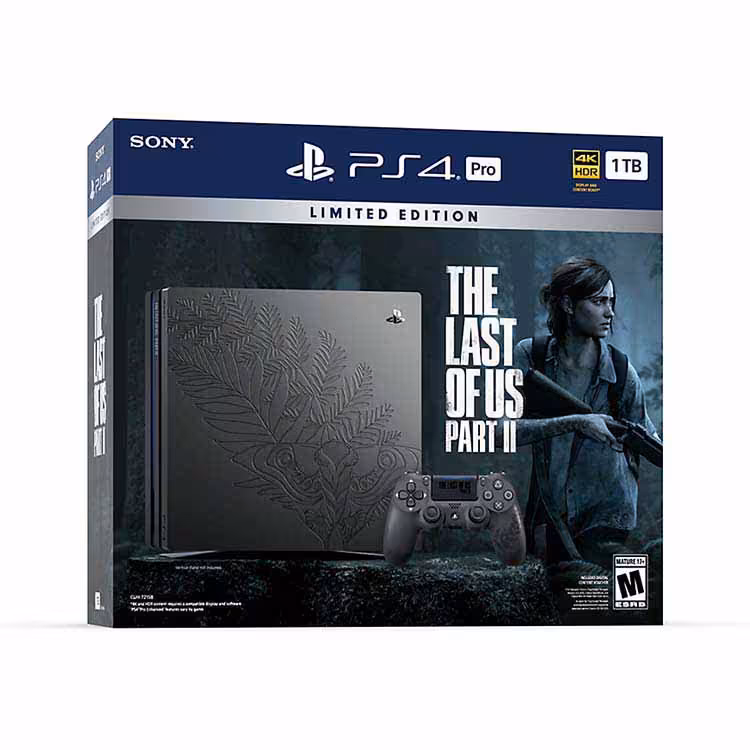 کنسول بازی PS4 Pro 1TB باندل PlayStation 4 The Last  II