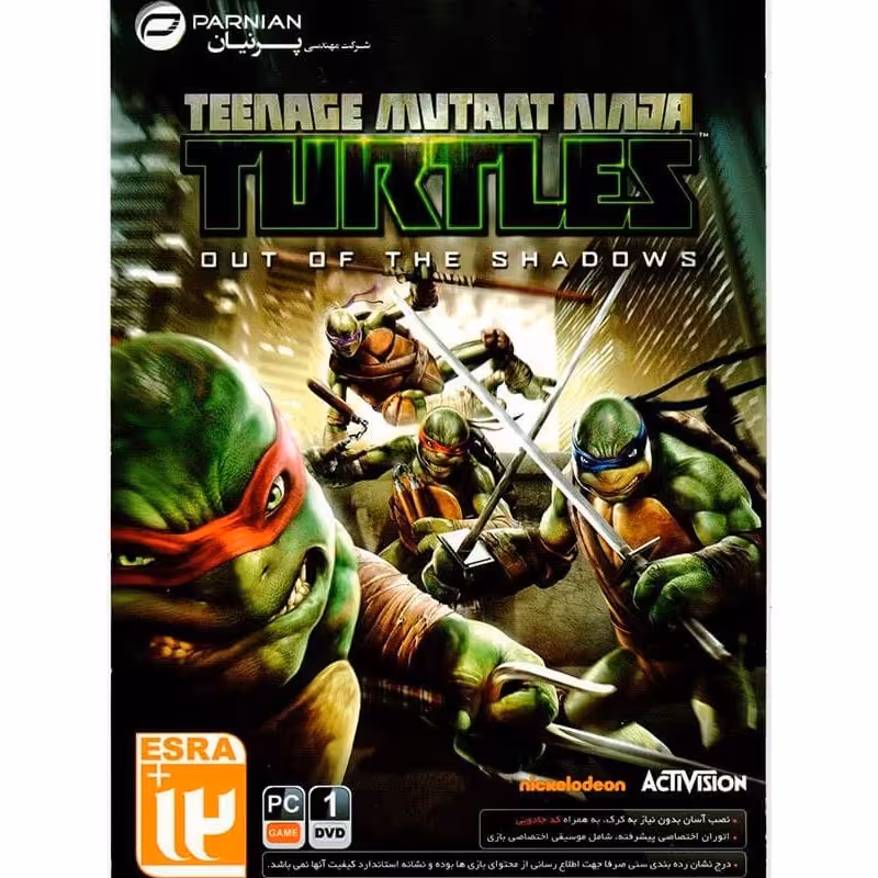 بازی کامپیوتر Teenage Mutant Ninja Turtles Out Of The Shadows