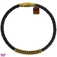 دستبند طلا 18 عیار زنانه مانچو کد bfg149-w