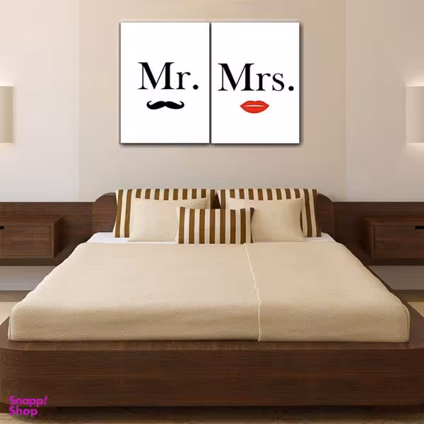 تابلو شاسی بکلیت طرح دکوراتیو فانتزی مدل SH-134 مجموعه 2 عددی