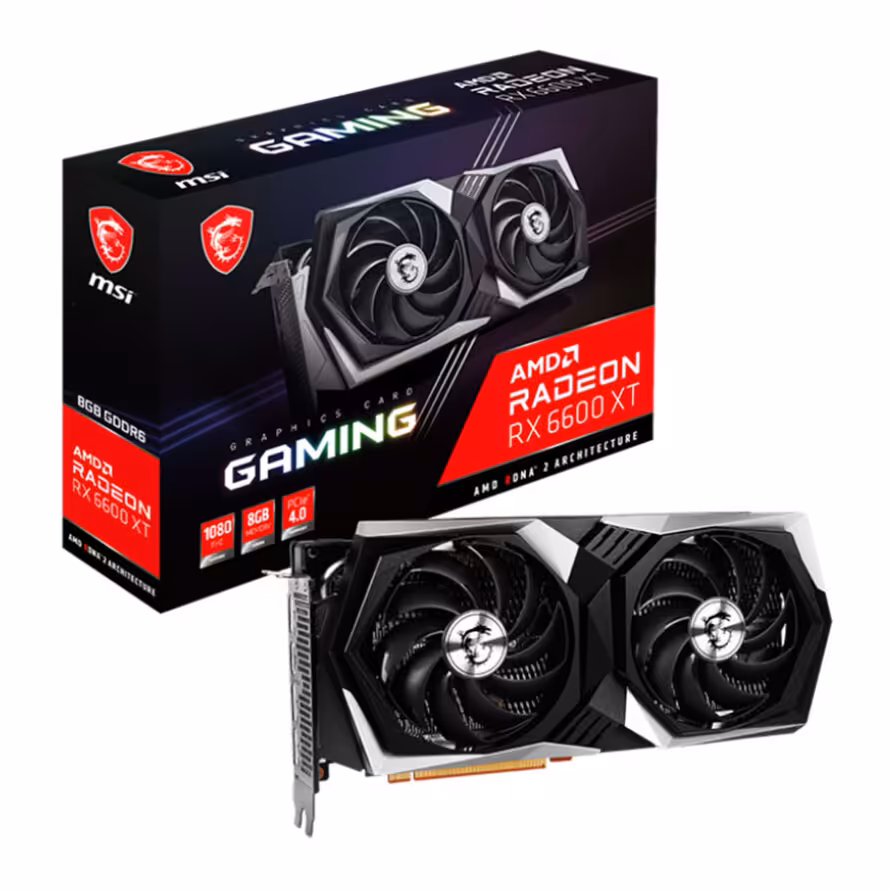 کارت گرافیک ام اس آی Radeon RX 6600 XT GAMING 8G