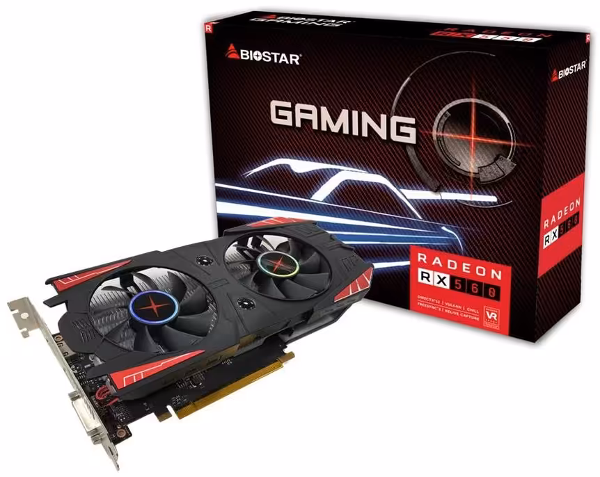 کارت گرافیک بایوستار مدل VA5605RF41 RX 560 با حافظه 4 گیگابایت
