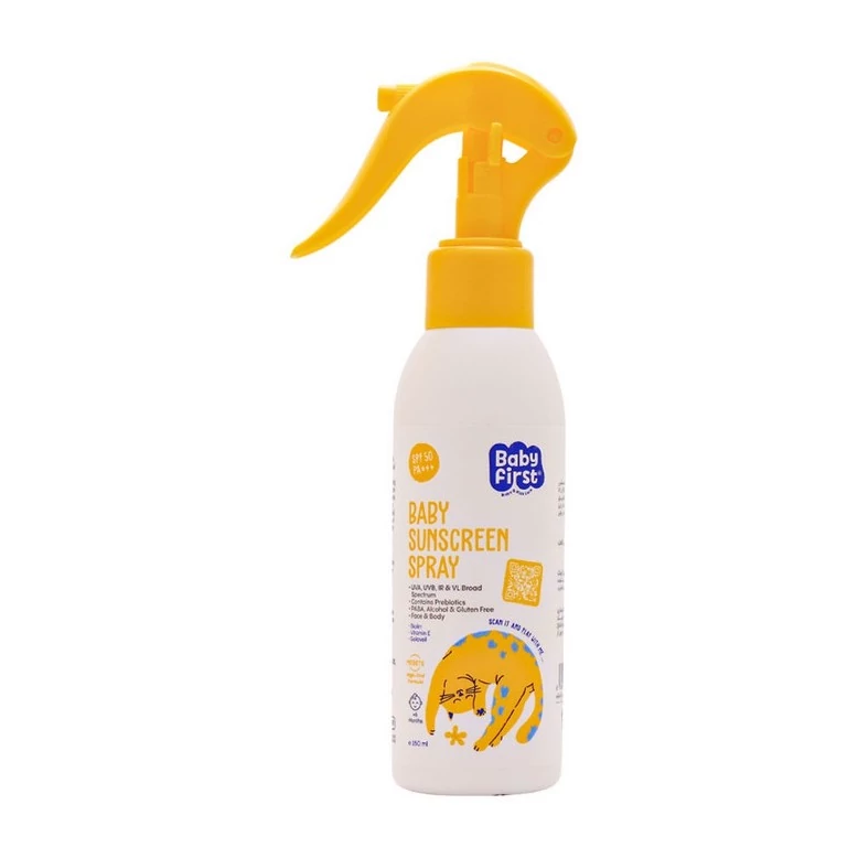 اسپری ضدآفتاب کودک SPF50 بیبی فرست