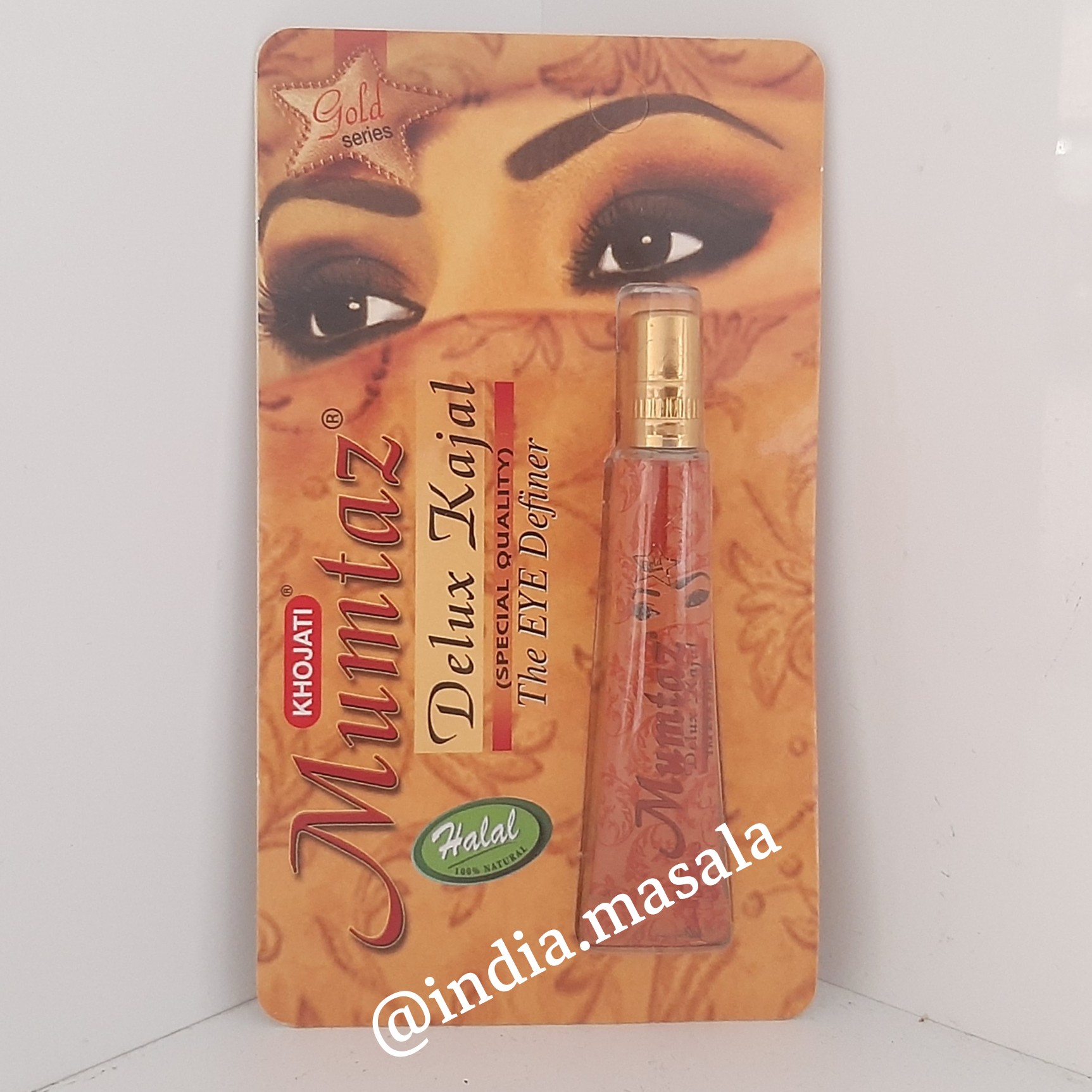 سرمه گیاهی ممتار قلم دار  ساخت هند ضد حساسیت و رفع کدری چشم و تقویت موژه 